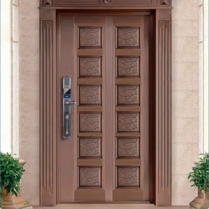 Smart Lock Installed on Thick Doors & Security Front Door