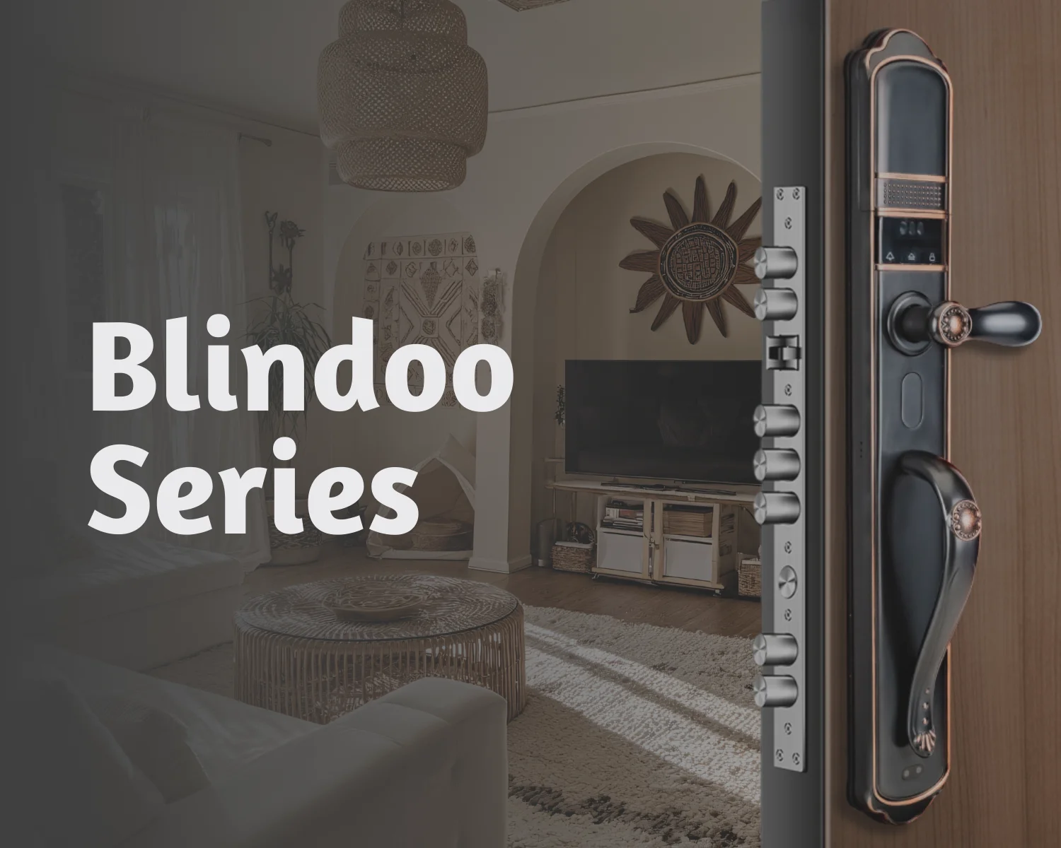 Serrures Connectées pour Portes Blindées | Sécurité Haut de Gamme | Série Blindoo