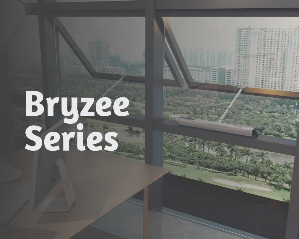 Ouvre-Fenêtre Électrique pour Habitat & Petits Bâtiments | Série Bryzee