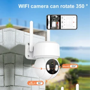 Garage Door Opener Camera 350° Rotatable