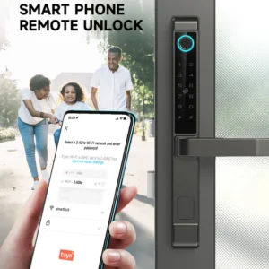 Screen Door Smart Lock with Smart Control App