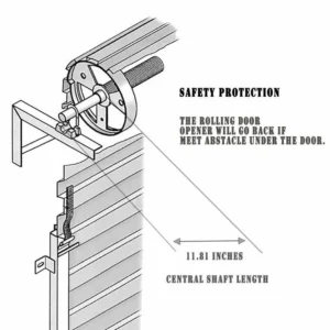 Sidemount Garage Door Opener Safety Protection